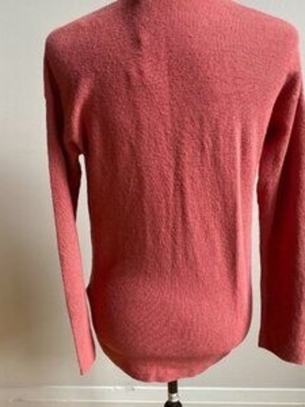 Women's Rose Pink Button-Front Cardigan Sweater - Picture 6 of 7